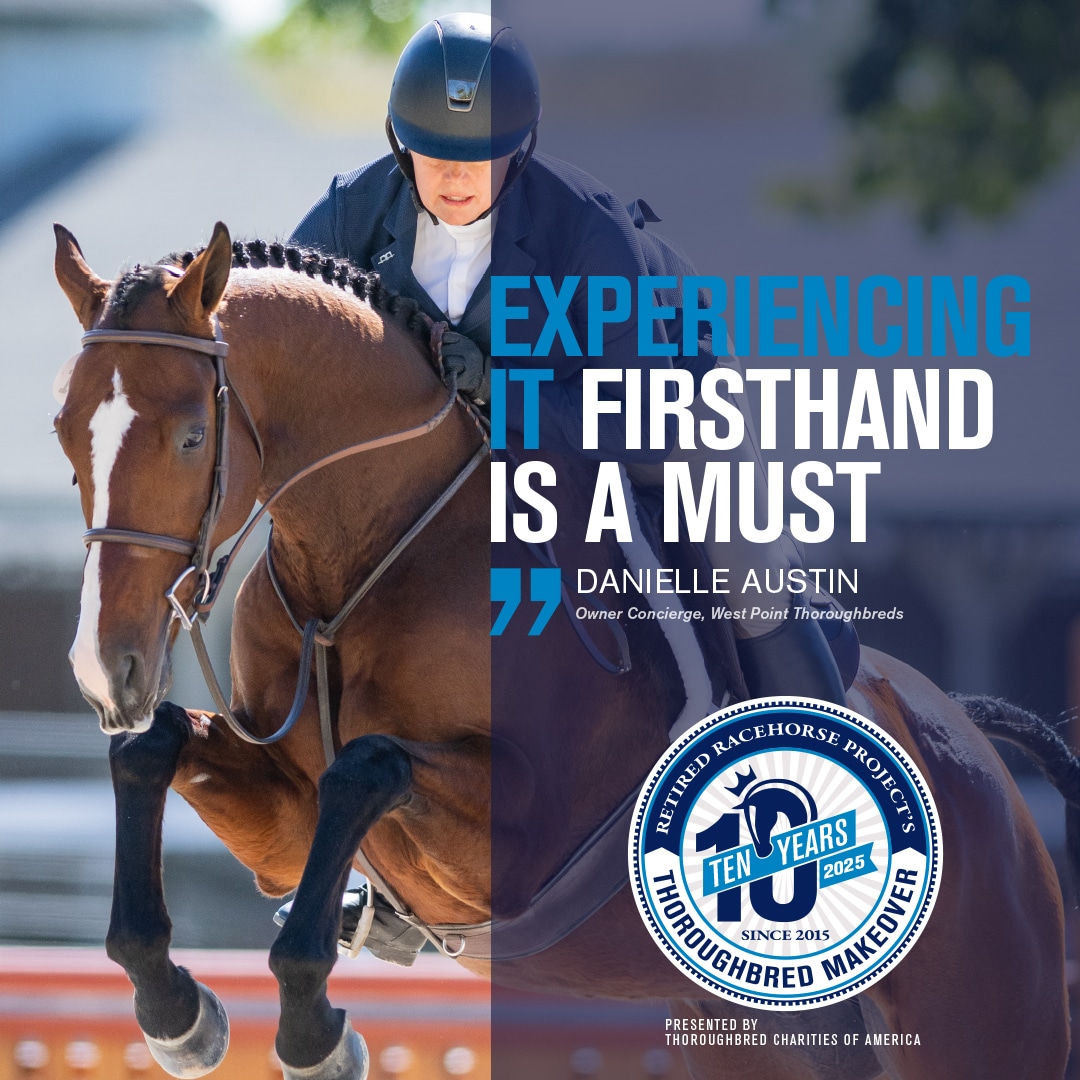 Featured image for “Experience the 2025 Thoroughbred Makeover”