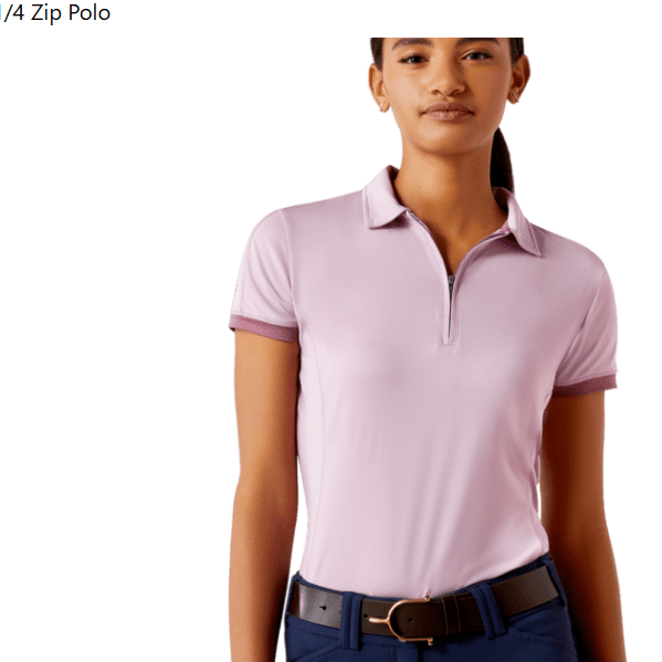 Featured image for “Ariat Bandera 1/4 Zip Polo”